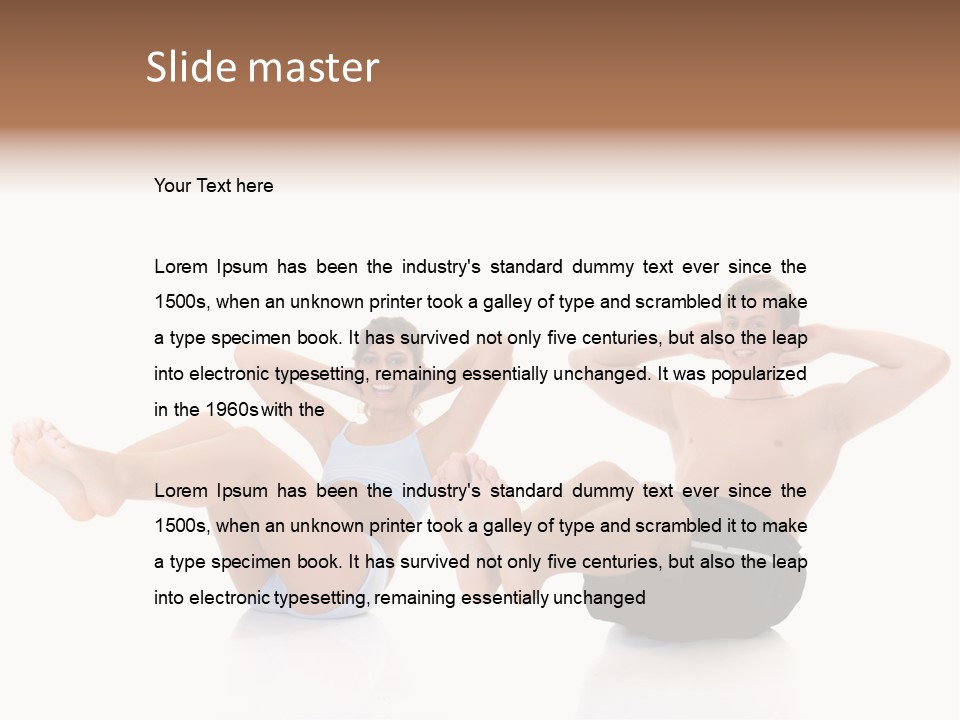 Trainer Woman Female PowerPoint Template