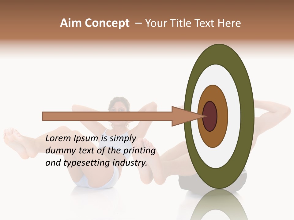 Trainer Woman Female PowerPoint Template