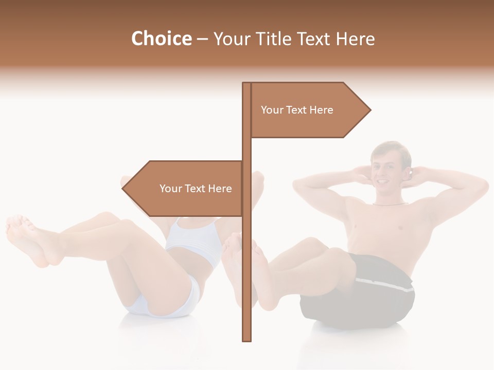 Trainer Woman Female PowerPoint Template