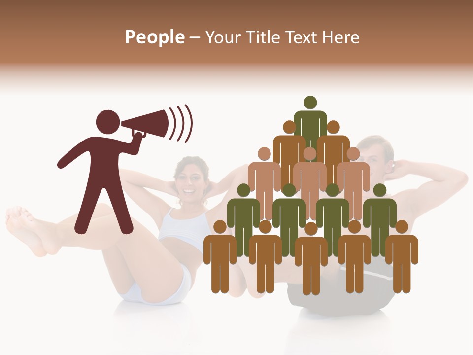 Trainer Woman Female PowerPoint Template