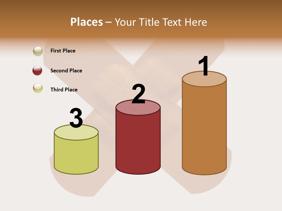 Injury Plaster Inside PowerPoint Template