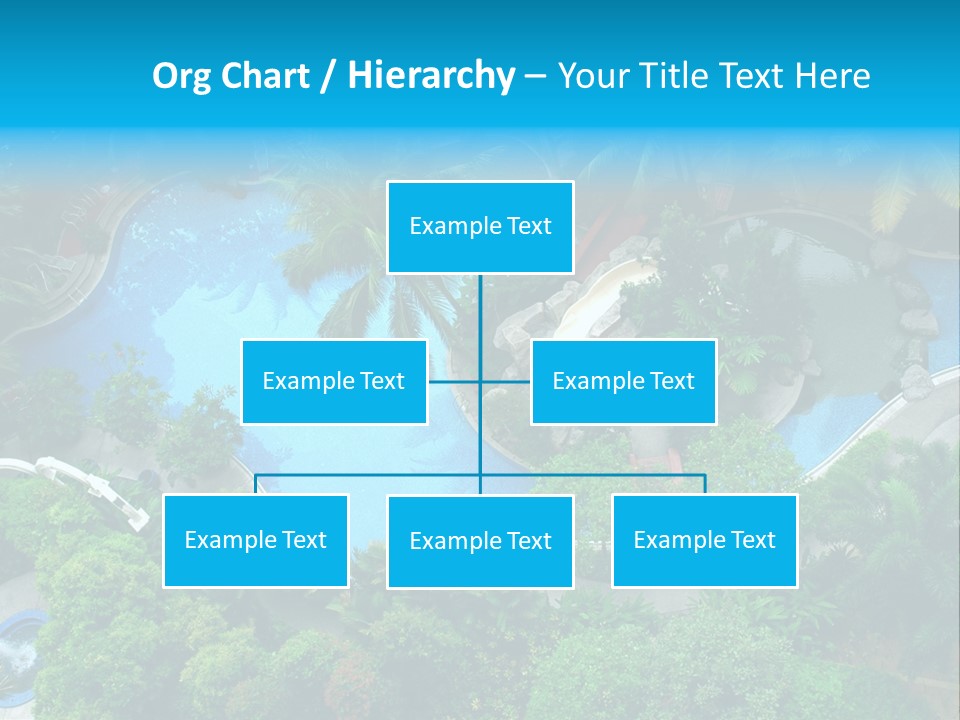 Coconut Top Palm PowerPoint Template