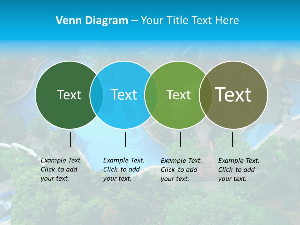 Coconut Top Palm PowerPoint Template