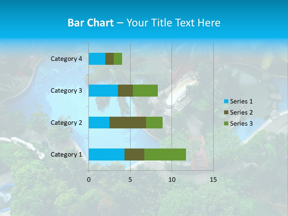 Coconut Top Palm PowerPoint Template
