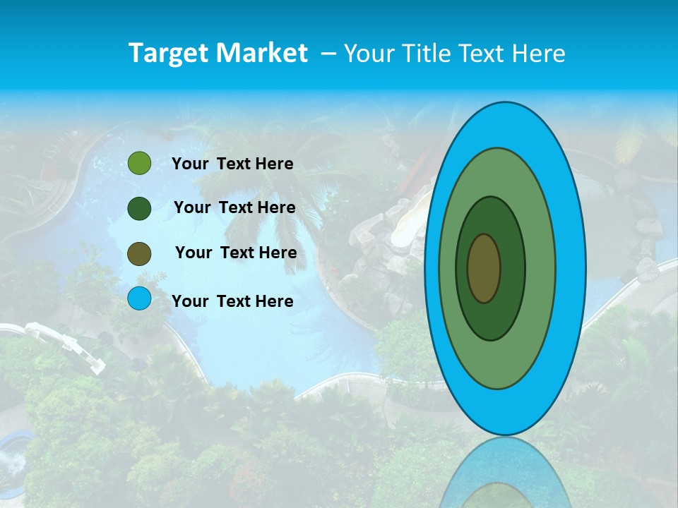 Coconut Top Palm PowerPoint Template