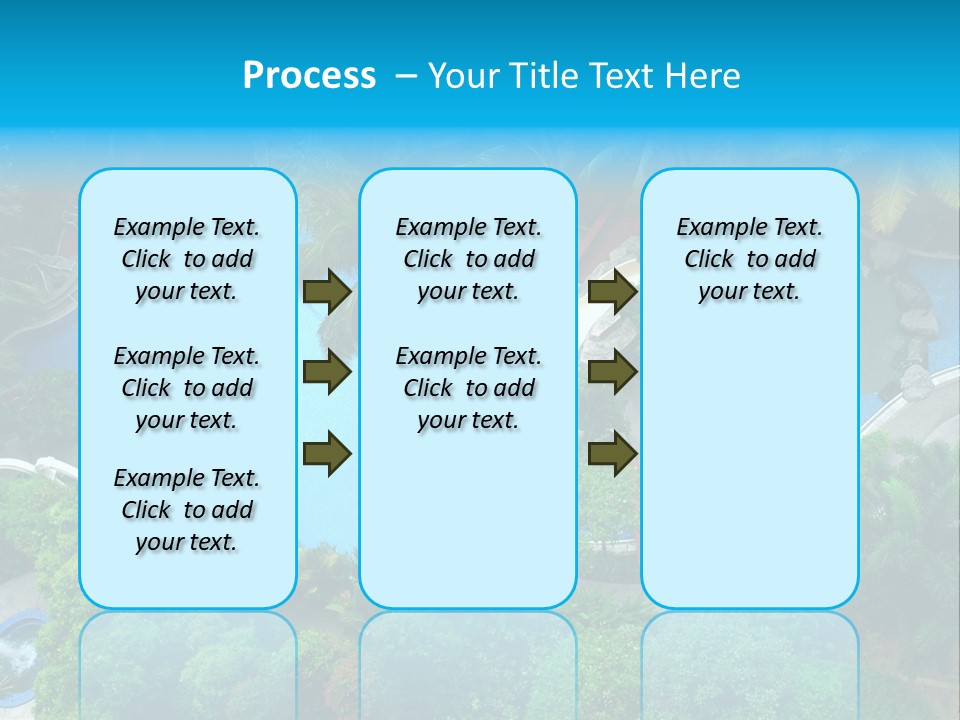 Coconut Top Palm PowerPoint Template
