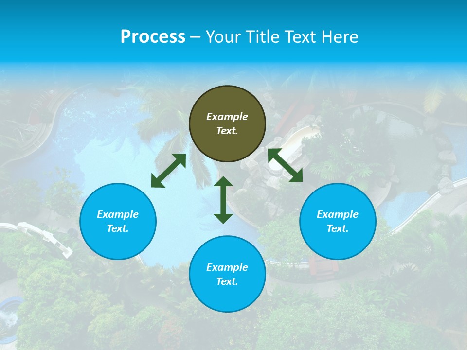 Coconut Top Palm PowerPoint Template