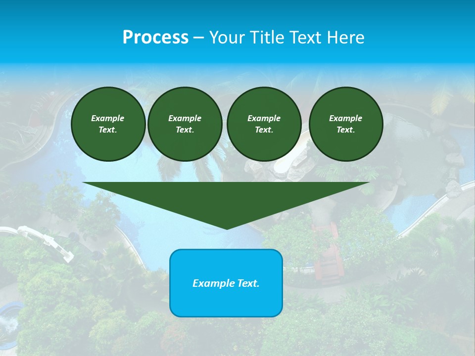 Coconut Top Palm PowerPoint Template