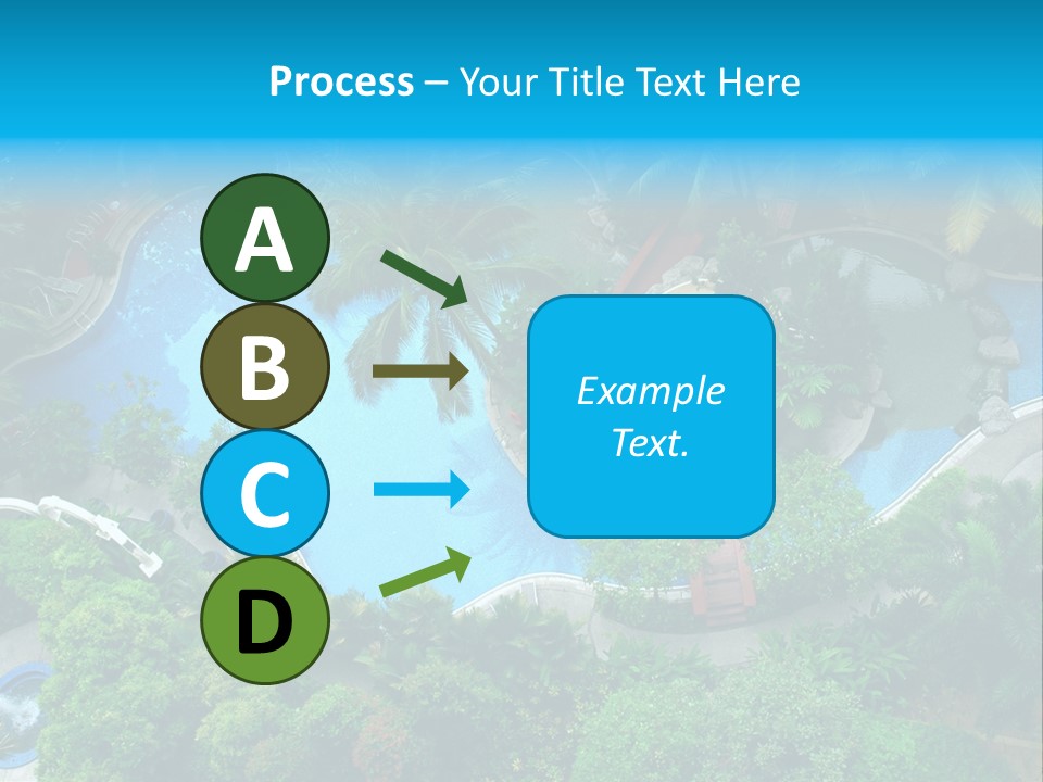 Coconut Top Palm PowerPoint Template