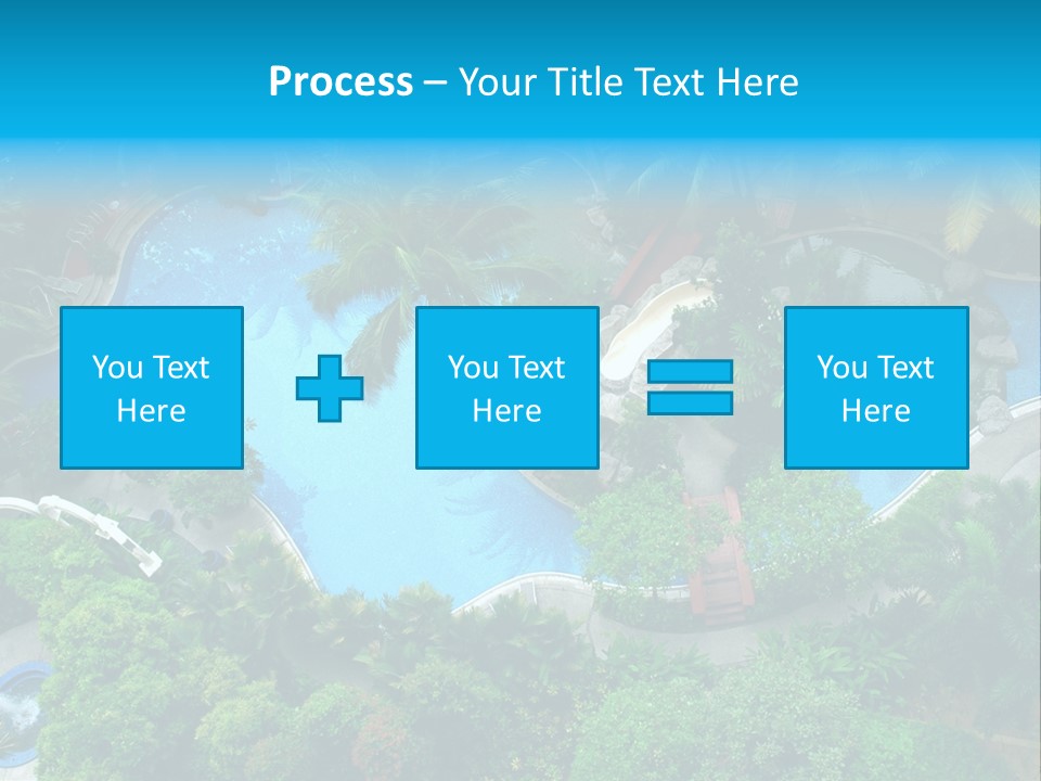 Coconut Top Palm PowerPoint Template