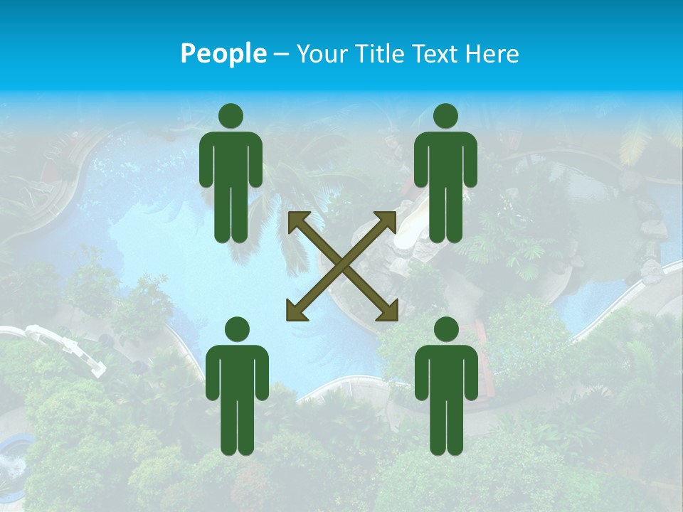 Coconut Top Palm PowerPoint Template