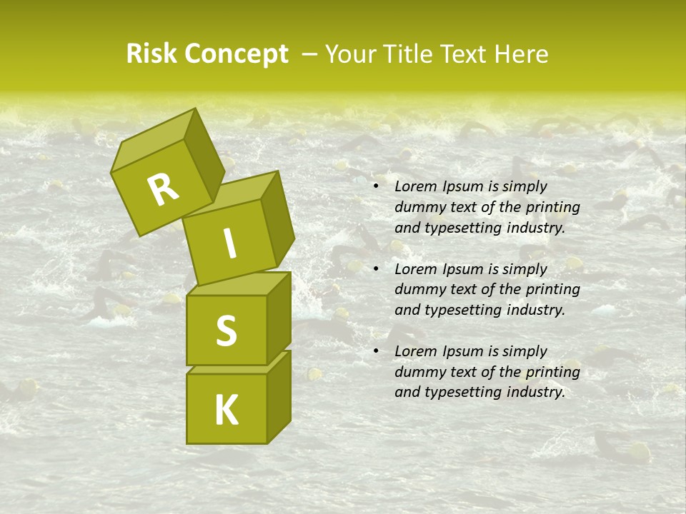 Water Activity Sport PowerPoint Template