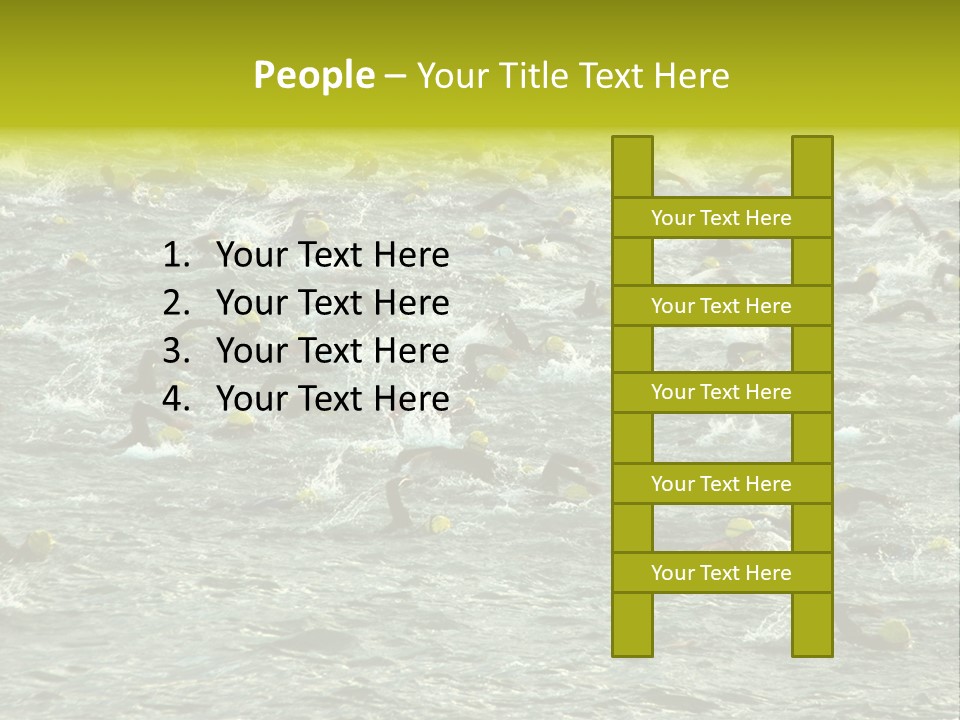 Water Activity Sport PowerPoint Template