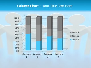 Teamwork Dependence Relationship PowerPoint Template