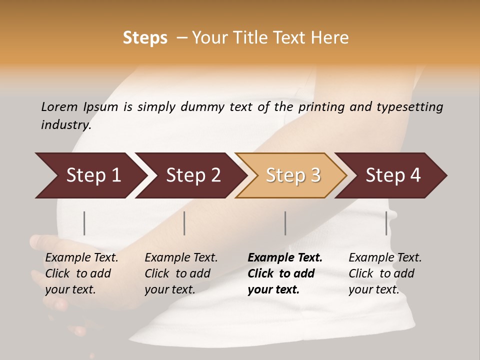 Birth Baby Pregnant PowerPoint Template