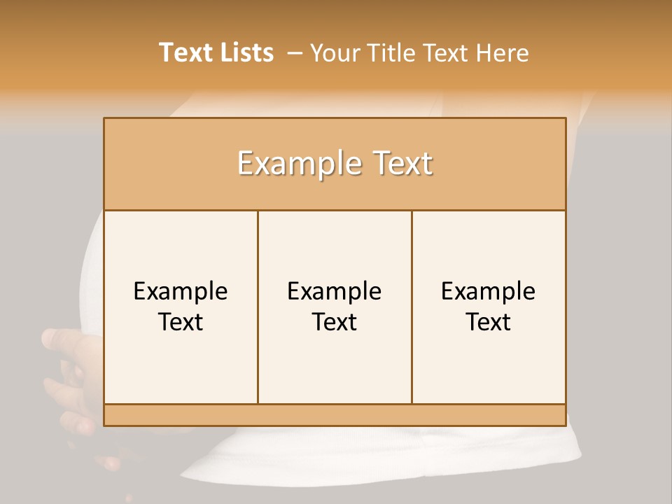 Birth Baby Pregnant PowerPoint Template