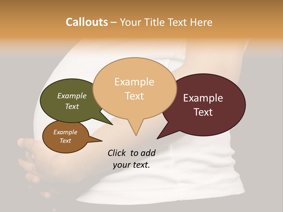 Birth Baby Pregnant PowerPoint Template