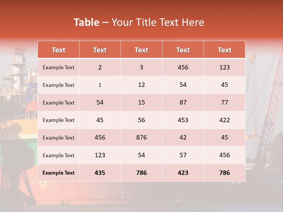 A Large Green And Yellow Boat In A Body Of Water PowerPoint Template