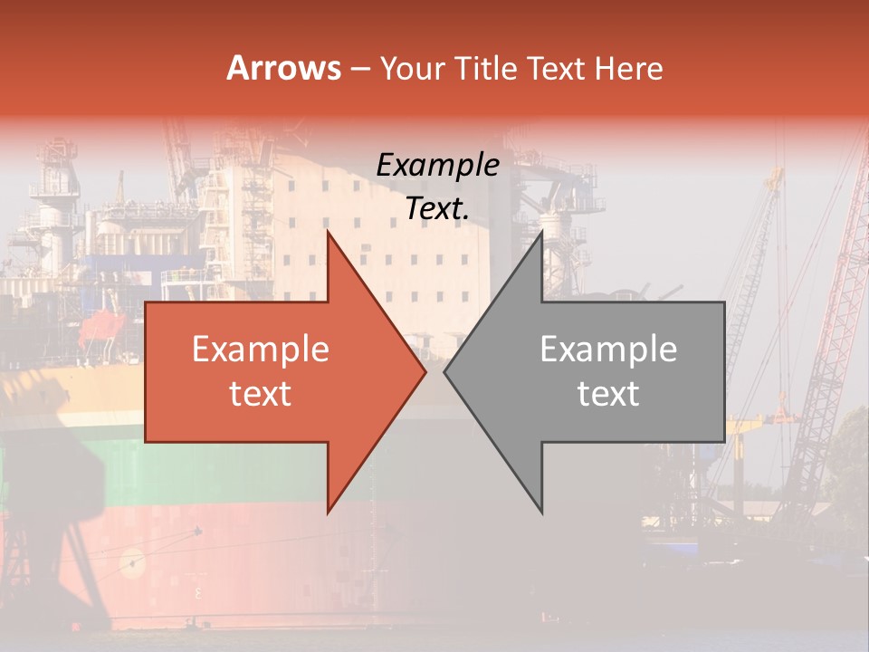 A Large Green And Yellow Boat In A Body Of Water PowerPoint Template