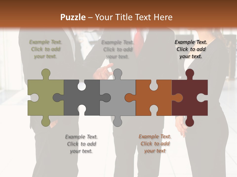 Caribou Elk Wapiti PowerPoint Template