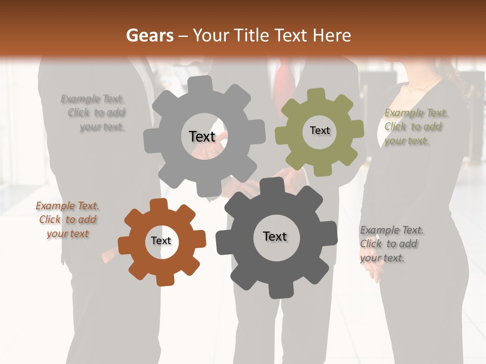 Caribou Elk Wapiti PowerPoint Template