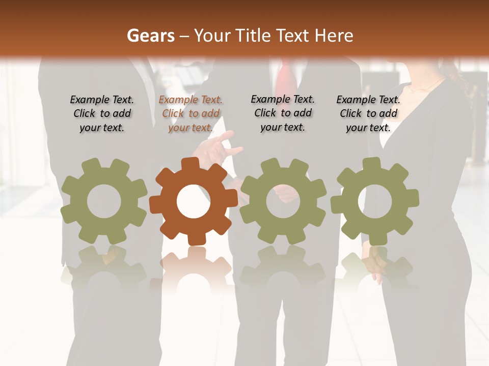 Caribou Elk Wapiti PowerPoint Template