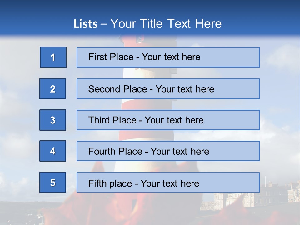 Marina Spotlight Maritime PowerPoint Template