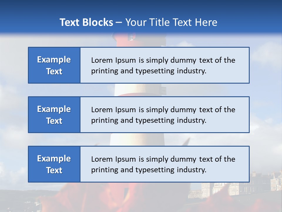 Marina Spotlight Maritime PowerPoint Template