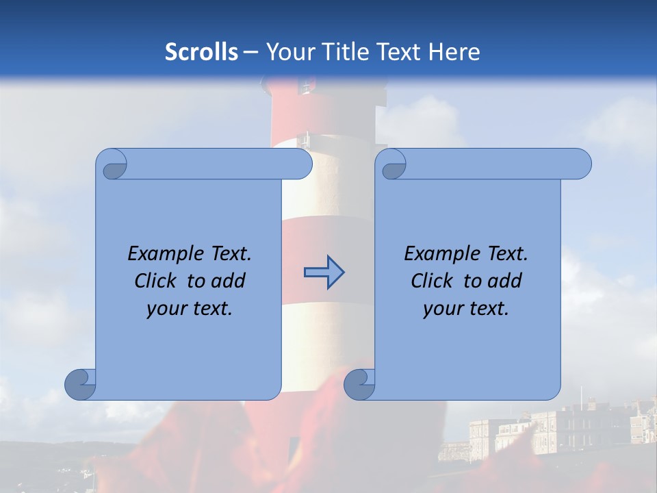Marina Spotlight Maritime PowerPoint Template