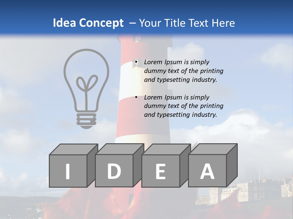 Marina Spotlight Maritime PowerPoint Template