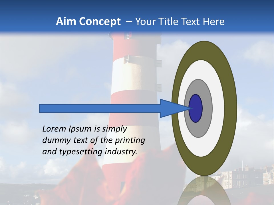 Marina Spotlight Maritime PowerPoint Template