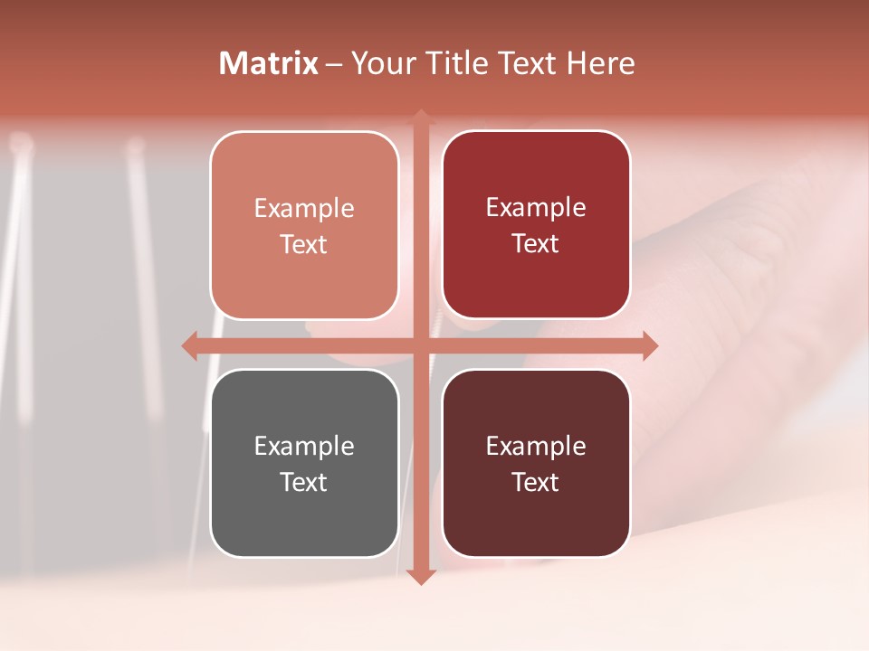 A Person Is Holding Needles In Their Hand PowerPoint Template