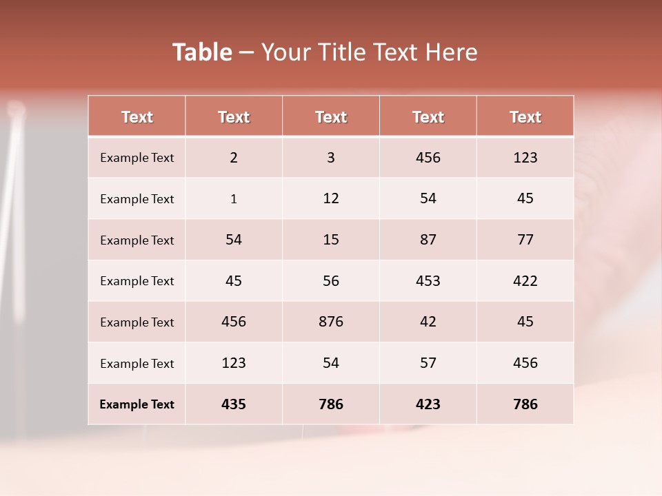 A Person Is Holding Needles In Their Hand PowerPoint Template