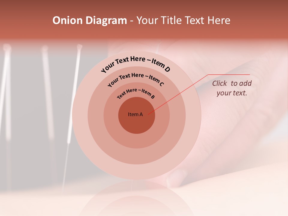 A Person Is Holding Needles In Their Hand PowerPoint Template