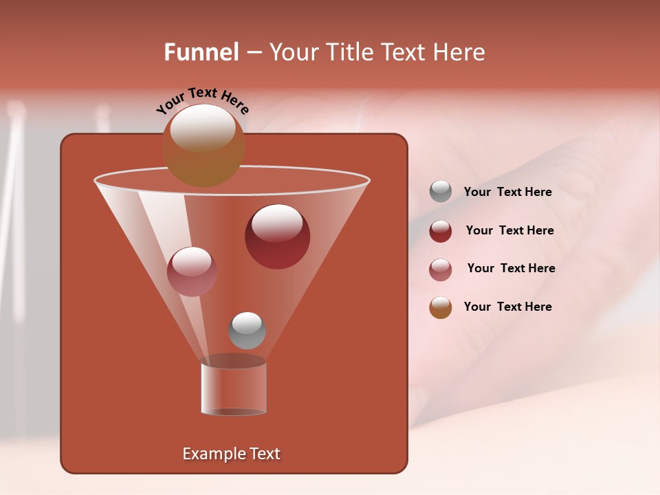 A Person Is Holding Needles In Their Hand PowerPoint Template