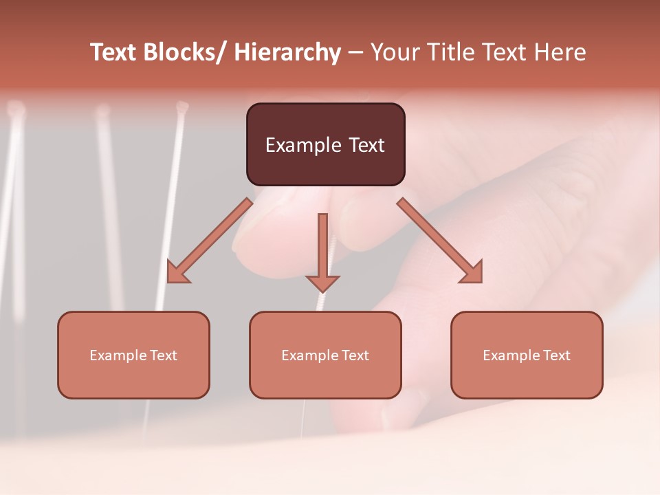 A Person Is Holding Needles In Their Hand PowerPoint Template