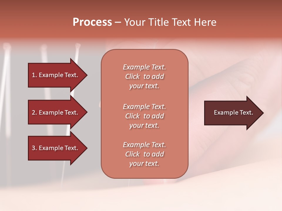 A Person Is Holding Needles In Their Hand PowerPoint Template