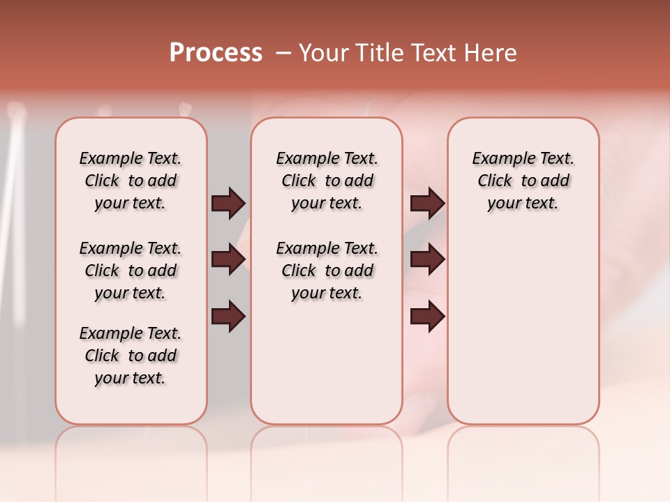 A Person Is Holding Needles In Their Hand PowerPoint Template