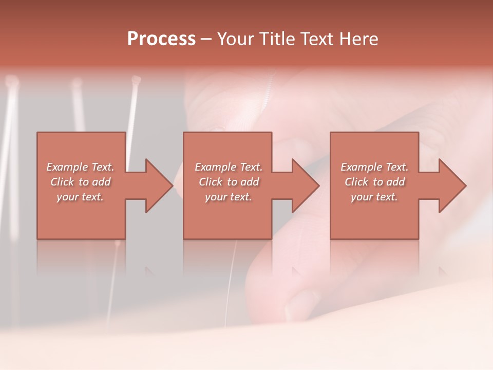 A Person Is Holding Needles In Their Hand PowerPoint Template