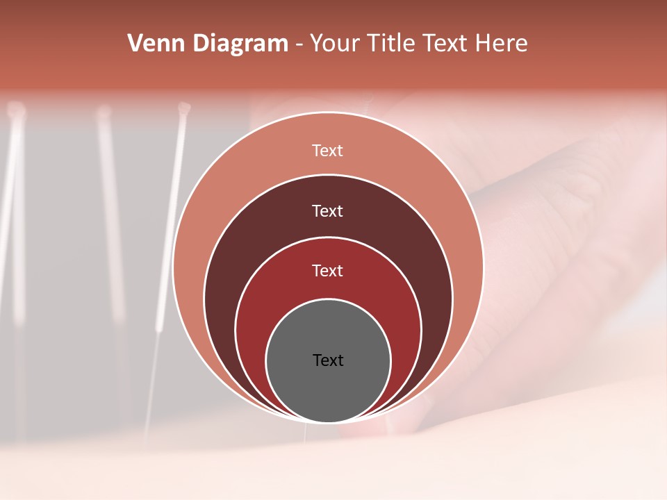 A Person Is Holding Needles In Their Hand PowerPoint Template