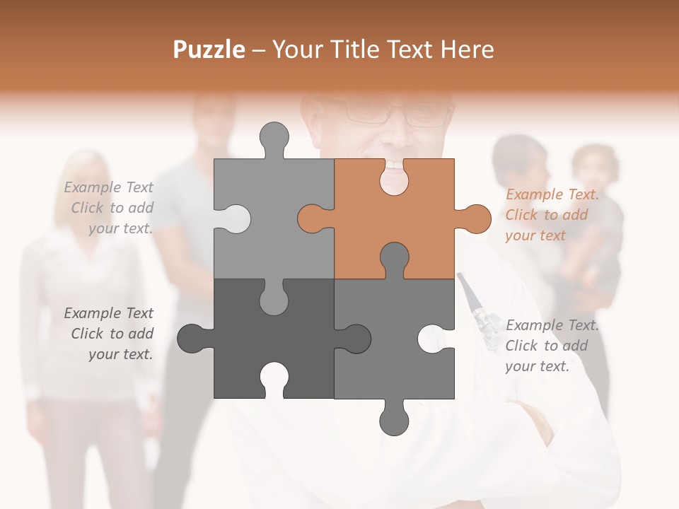 Pattern Motion Lightening PowerPoint Template