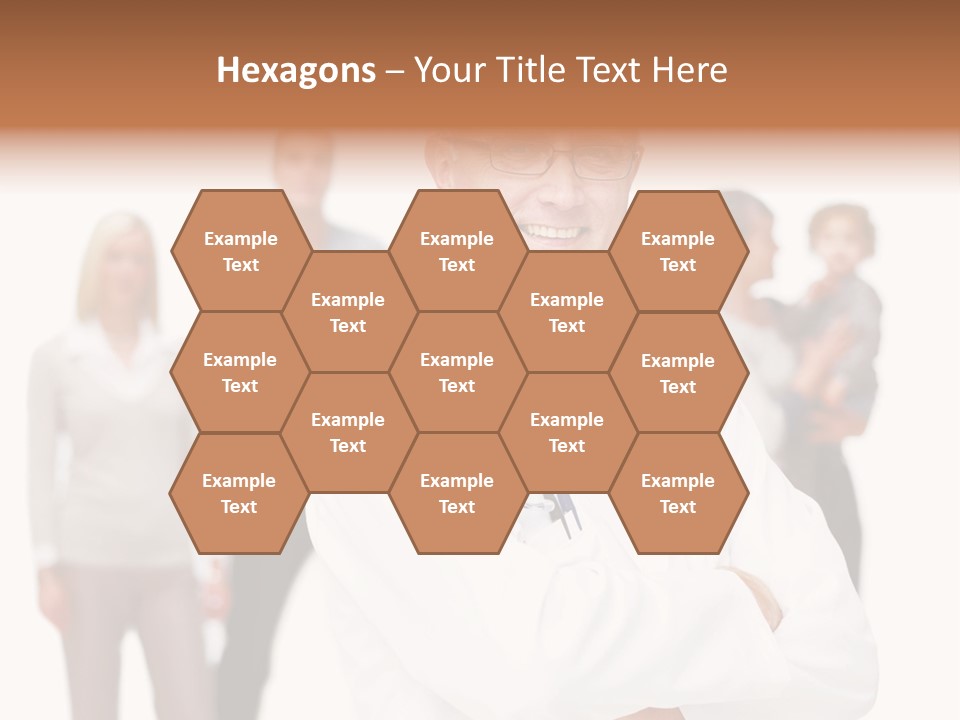 Pattern Motion Lightening PowerPoint Template