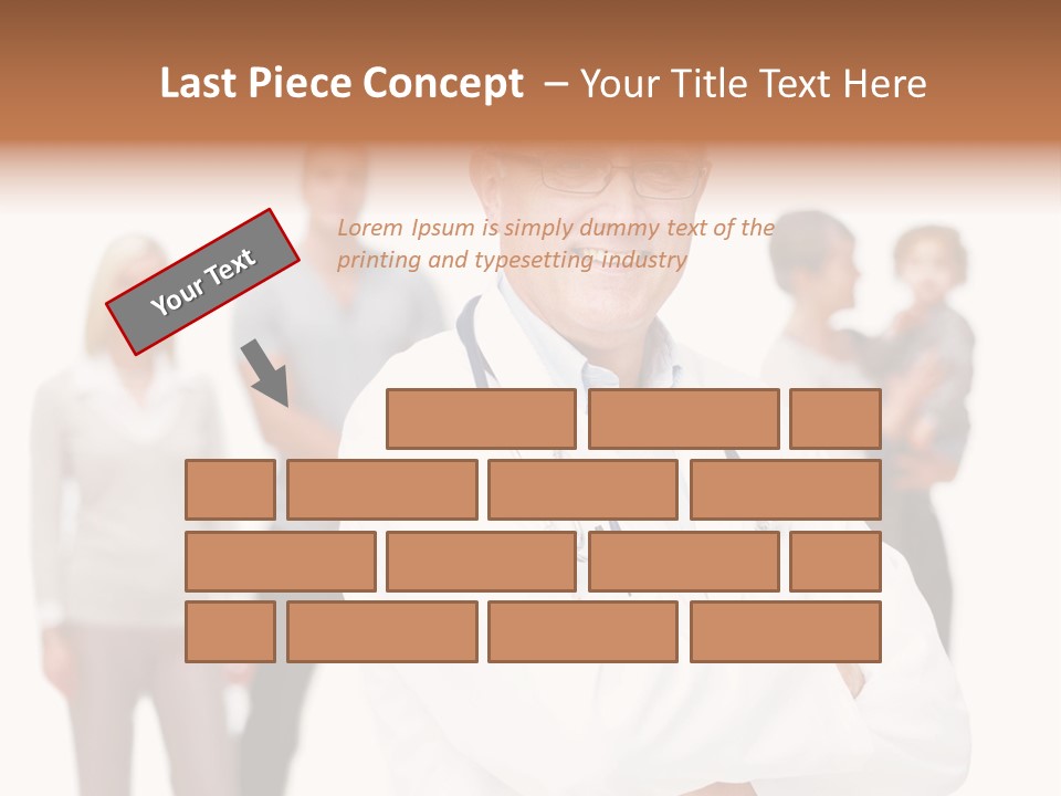 Pattern Motion Lightening PowerPoint Template