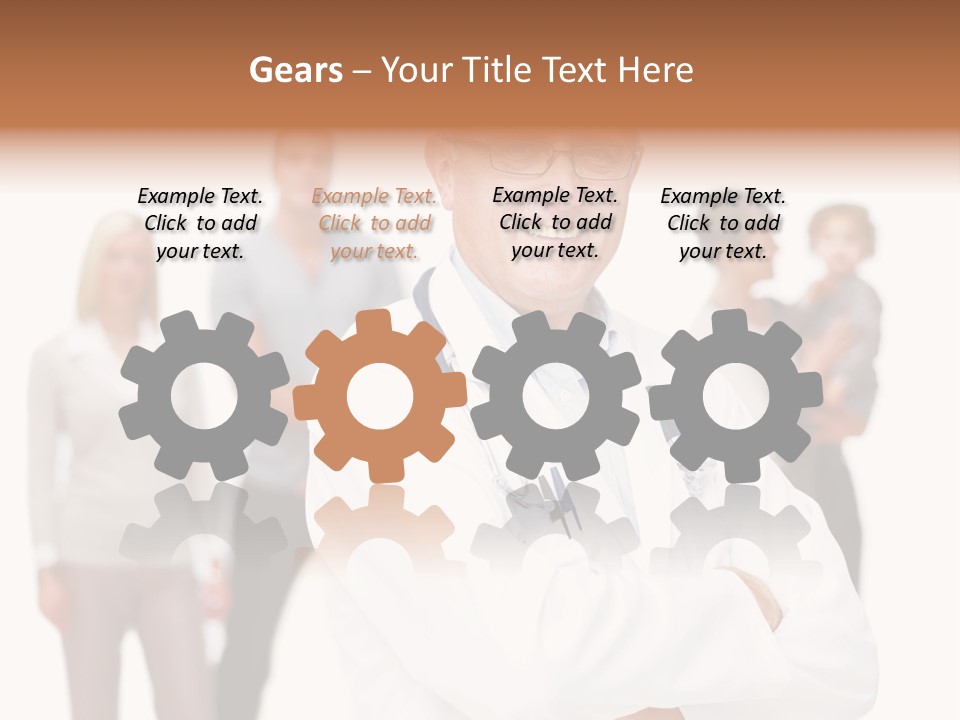 Pattern Motion Lightening PowerPoint Template