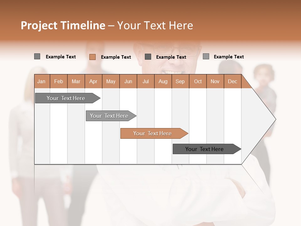 Pattern Motion Lightening PowerPoint Template