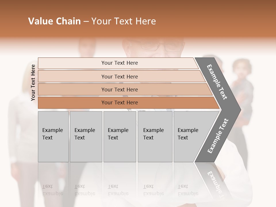 Pattern Motion Lightening PowerPoint Template