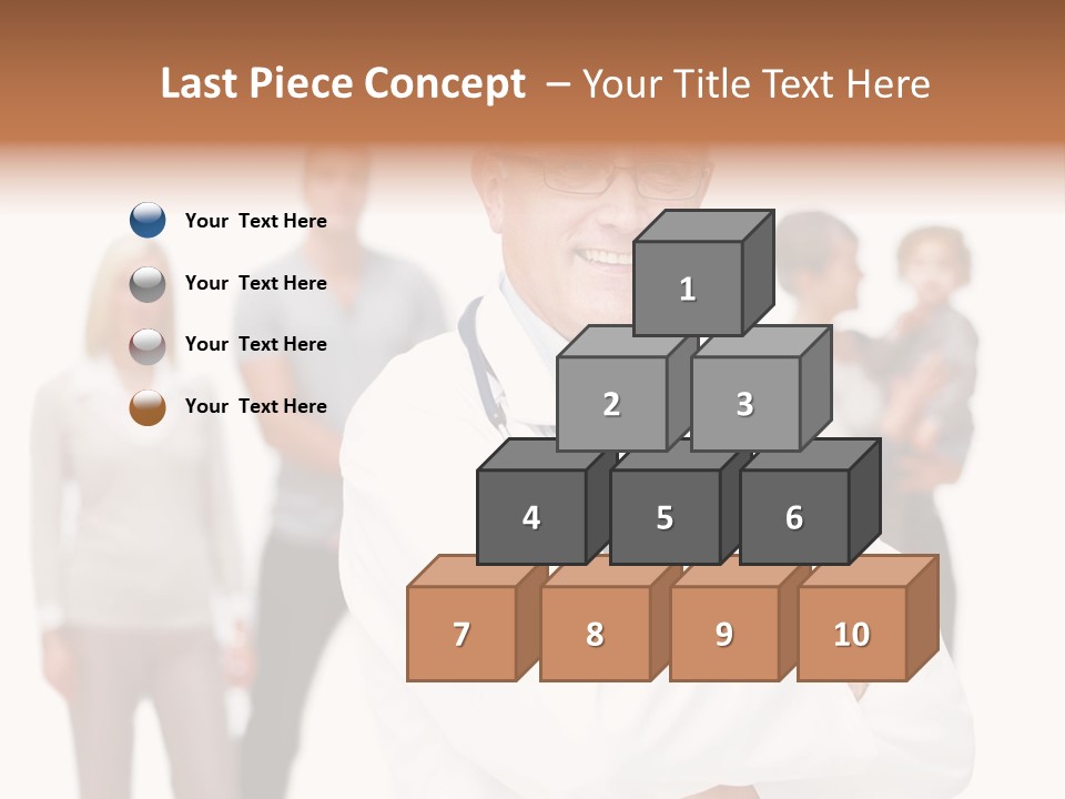 Pattern Motion Lightening PowerPoint Template
