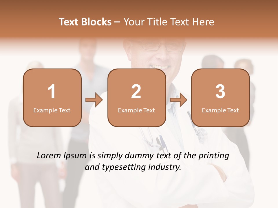 Pattern Motion Lightening PowerPoint Template