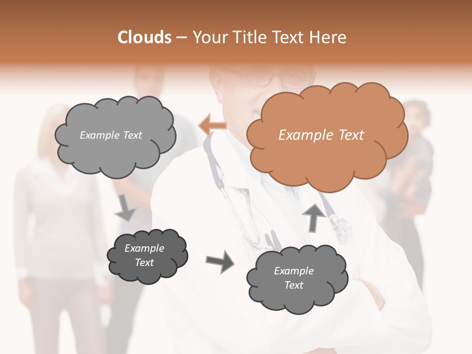 Pattern Motion Lightening PowerPoint Template