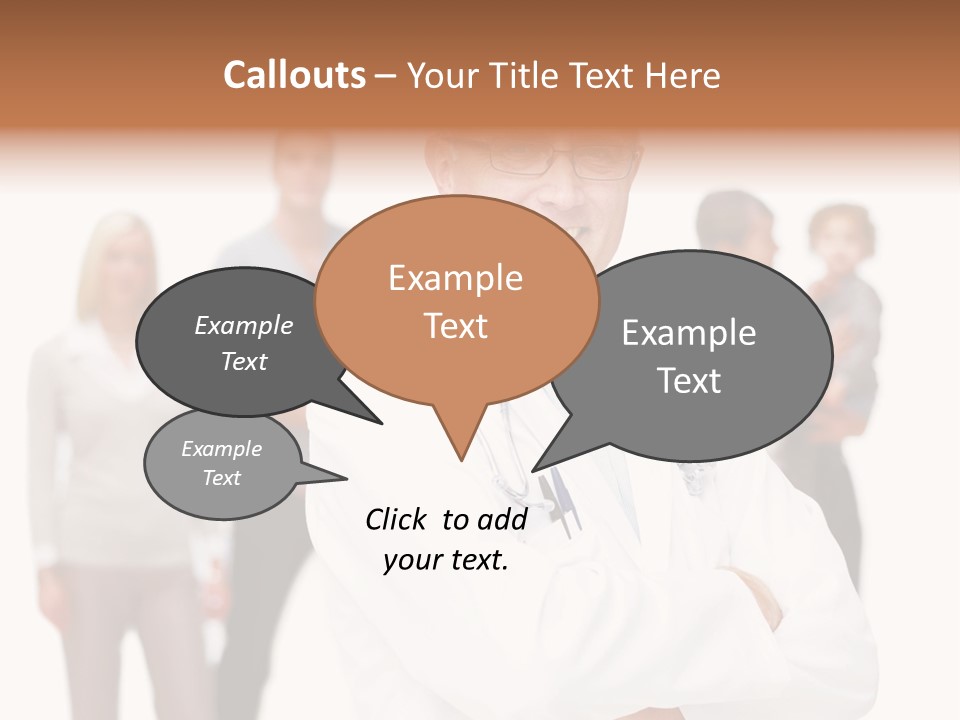 Pattern Motion Lightening PowerPoint Template
